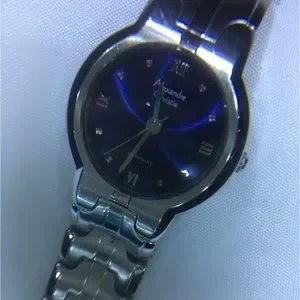 Accessories | Silver Tone Alexandre Christie Watch | Poshmark display picture 3